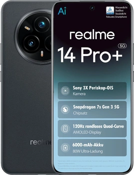 Realme 14 Pro+ 5G 512GB Suede Grey