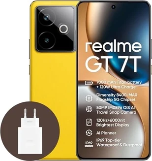 Realme GT 7T 256GB/12GB Racing Yellow
