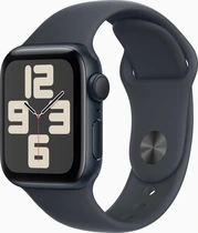 Apple Watch SE (2022) (GPS) 40mm midnight with sport wristlet M/L midnight
