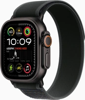 Apple Watch Ultra 2 black with Trail Loop M/L black