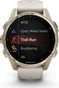 Garmin Fenix 8 43mm Sapphire Soft gold/fog grey-dark sandstone silicone