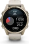 Garmin Fenix 8 43mm Sapphire Soft gold/fog grey-dark sandstone silicone