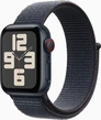 Apple Watch SE (2022) (GPS + cellular) 40mm midnight with Sports Loop ink