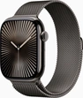 Apple Watch Series 10 (GPS + cellular) 46mm Titan slate with Milanaise-Wristlet S/M slate