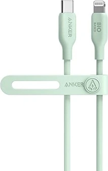 Anker 541 USB-C to Lightning кабель (bio-Based) 0.9m green