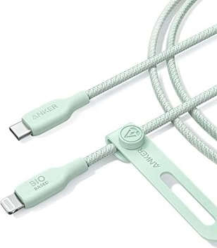 Anker 541 USB-C to Lightning кабель (bio-nylon) 1.8m green