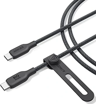 Anker 543 USB-C to USB-C кабель (bio-nylon) 1.8m black