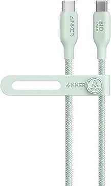 Anker 543 USB-C to USB-C кабель (bio-nylon) 0.9m green