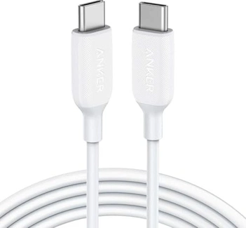 Anker Powerline III USB-C/USB-C кабель 1.8m white