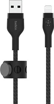 Belkin BoostCharge Pro Flex USB-A/Lightning кабель 2.0m black