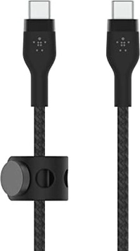 Belkin BoostCharge Pro Flex USB-C/USB-C кабель 1.0m black