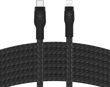 Belkin BoostCharge Pro Flex USB-C/Lightning кабель 3.0m black
