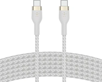 Belkin BoostCharge Pro Flex USB-C/USB-C кабель 3.0m white