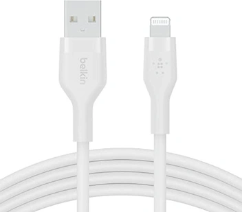 Belkin BoostCharge Flex USB-A/Lightning кабель 1.0m white