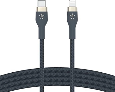 Belkin BoostCharge Pro Flex USB-C/Lightning кабель 1.0m blue