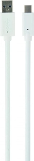Gembird USB 3.0 AM to Type-C кабель (AM/CM) 0.5m white