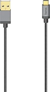 Hama USB-C кабель USB 2.0 480Mbit/s metal 0.75m