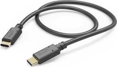 Hama кабель для зарядки USB-C/USB-C 1m black