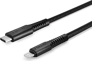 Lindy 3m sturdy USB type C an Lightning кабель black