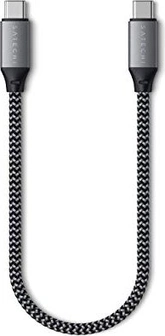 Satechi USB-C to USB-C кабель 0.25m space Grey