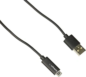 StarTech Micro USB кабель with LED load indicator St/St 1m black