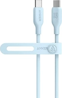 Anker 543 USB-C to USB-C кабель (bio-Based) 0.9m blue