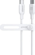 Anker 543 USB-C to USB-C кабель (bio-Based) 0.9m white
