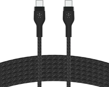 Belkin BoostCharge Pro Flex USB-C/USB-C кабель 3.0m black