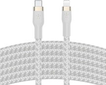 Belkin BoostCharge Pro Flex USB-C/Lightning кабель 3.0m white