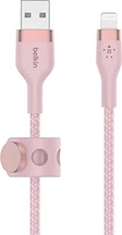 Belkin BoostCharge Pro Flex USB-A/Lightning кабель 2.0m pink