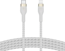 Belkin BoostCharge Pro Flex USB-C/Lightning кабель 2.0m white