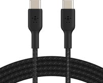 Belkin BoostCharge Braided USB-C to USB-C 1.0m black