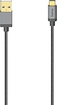 Hama USB-C кабель USB 2.0 480Mbit/s metal 0.75m