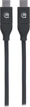 Manhattan USB 2.0 type C-connection кабель 2.0m black