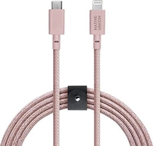 Native Union Belt кабель XL USB-C/Lightning Rose