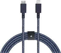 Native Union Belt кабель XL USB-C/Lightning Indigo