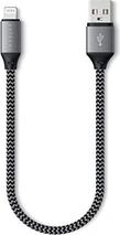 Satechi USB-A to Lightning кабель 0.25m space Grey