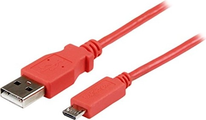 StarTech 1m Micro USB кабель для зарядки for Android Smartphones and Tablets - USB A on Micro B pink