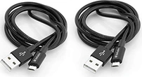 Verbatim micro USB Sync- and кабель для зарядки 1m black, 2-pack