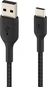 Belkin BoostCharge Braided USB-C to USB-A 1.0m black