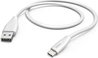 Hama кабель для зарядки USB-A/USB-C 1.5m white