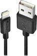 Lindy 0.5m USB type A an Lightning кабель black