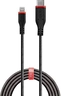 Lindy 1m sturdy USB type C an Lightning кабель black