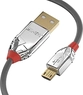 Lindy 5m USB 2.0 type A an micro-B кабель Cromo Line