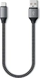 Satechi USB-A to Lightning кабель 0.25m space Grey