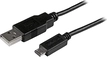 StarTech 15cm Micro USB кабель - USB A on Micro B black