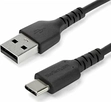 StarTech USB 2.0 to USB C кабель 1.0m black