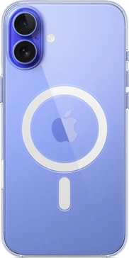 Apple clear case with MagSafe для iPhone 16 Plus transparent