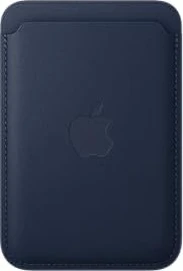 Apple iPhone Feingewebe wallet with MagSafe deep blue
