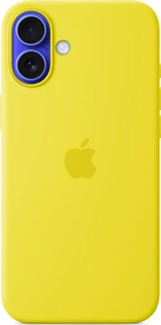 Apple silicone case with MagSafe для iPhone 16 Plus star fruit